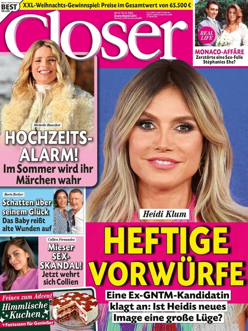 Title details for Closer by Bauer Vertriebs KG - Wait list